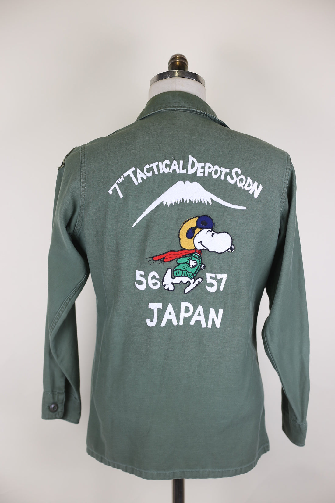 Camicia Og 107 US ARMY con ricamo Snoopy -S-