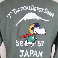 Camicia Og 107 US ARMY con ricamo Snoopy -S-