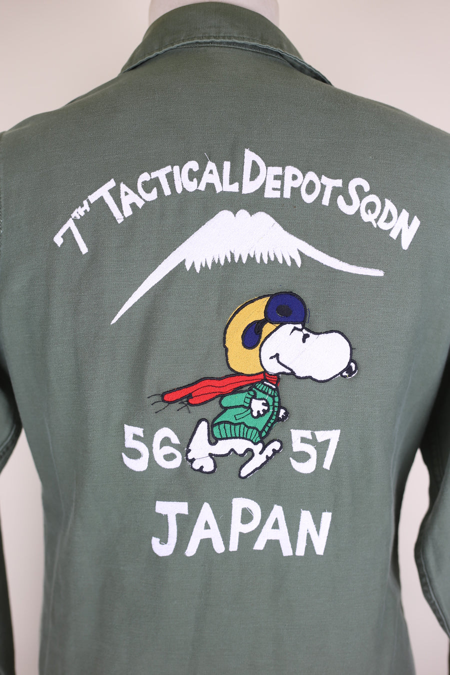 Camicia Og 107 US ARMY con ricamo Snoopy -S-