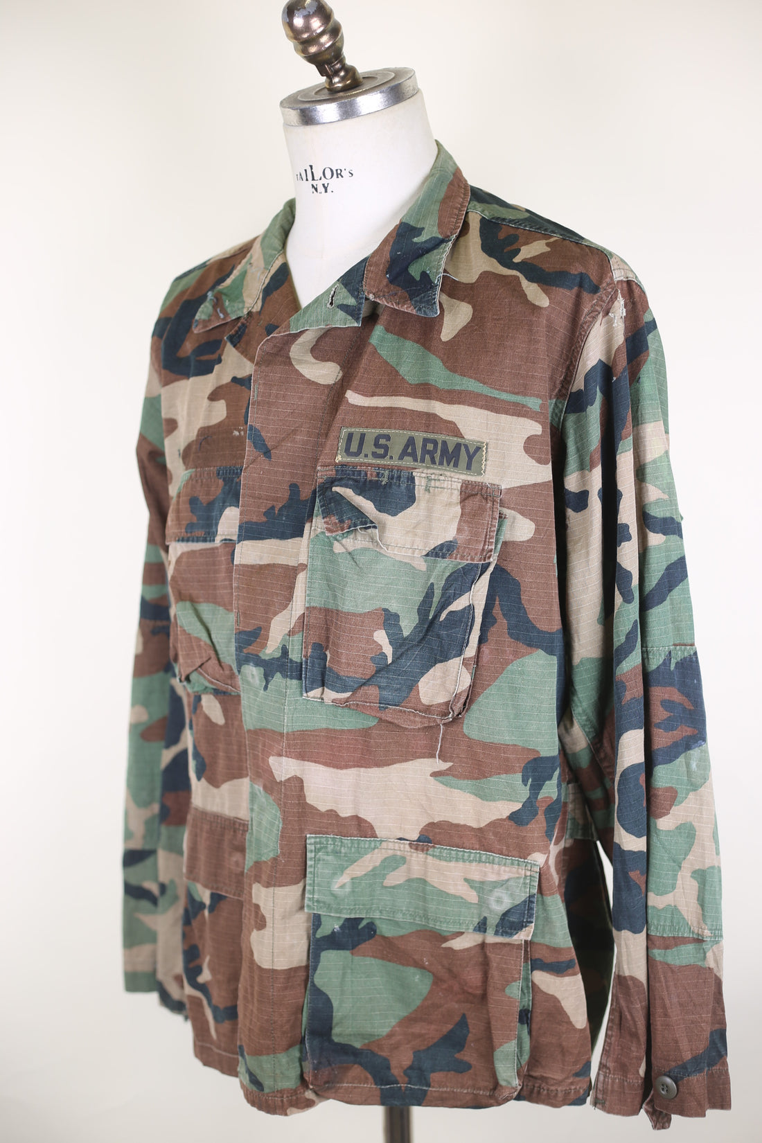 Bdu US ARMY Snoopy camouflage jacket - XL -