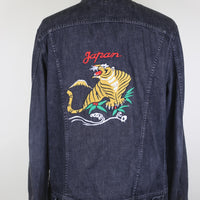 LEE JEANS JACKET with Japan embroidery - XL - 