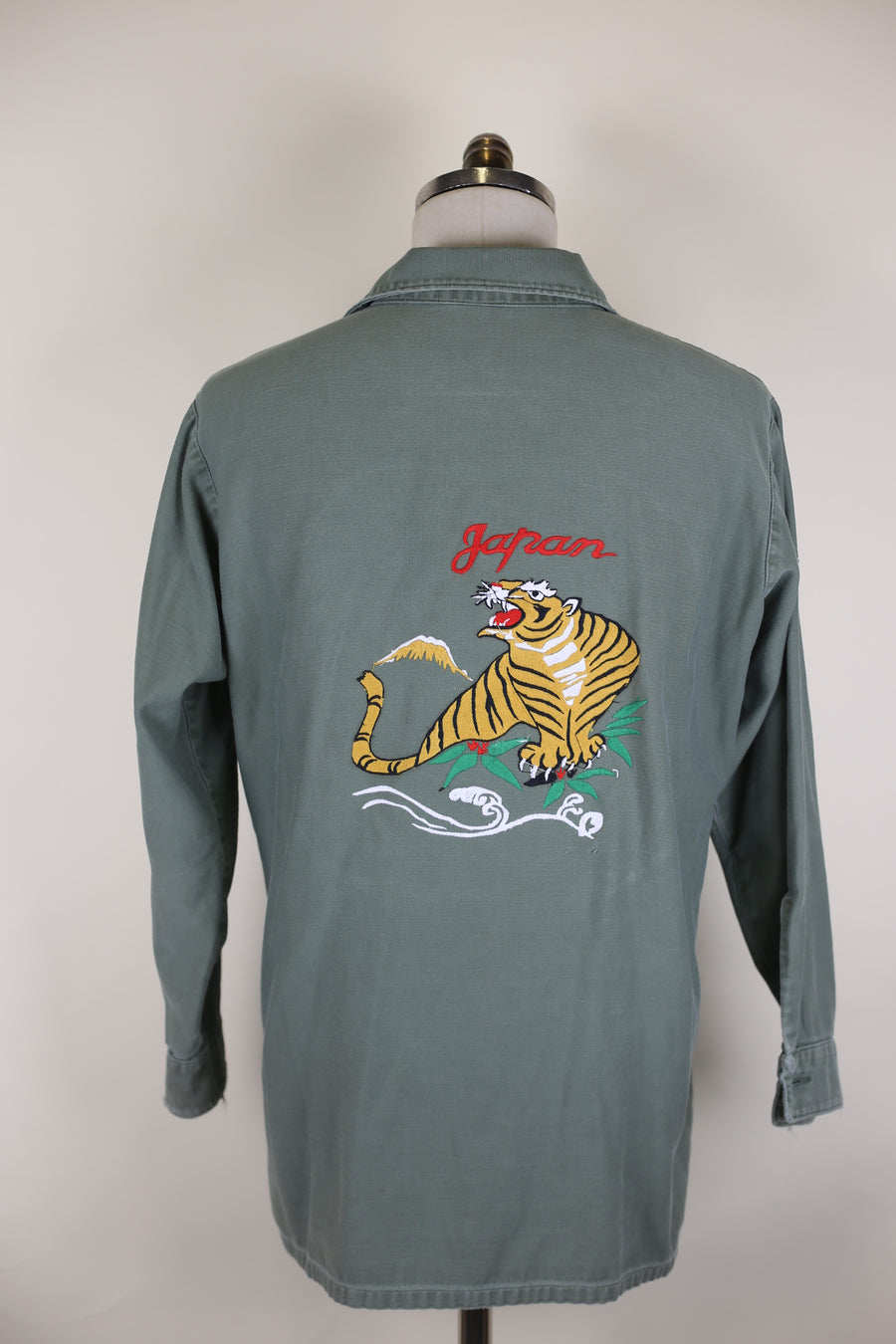 Camicia Og 107 us Army  con ricamo JAPAN - L -