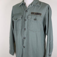 Camicia Og 107 us Army  con ricamo JAPAN - L -