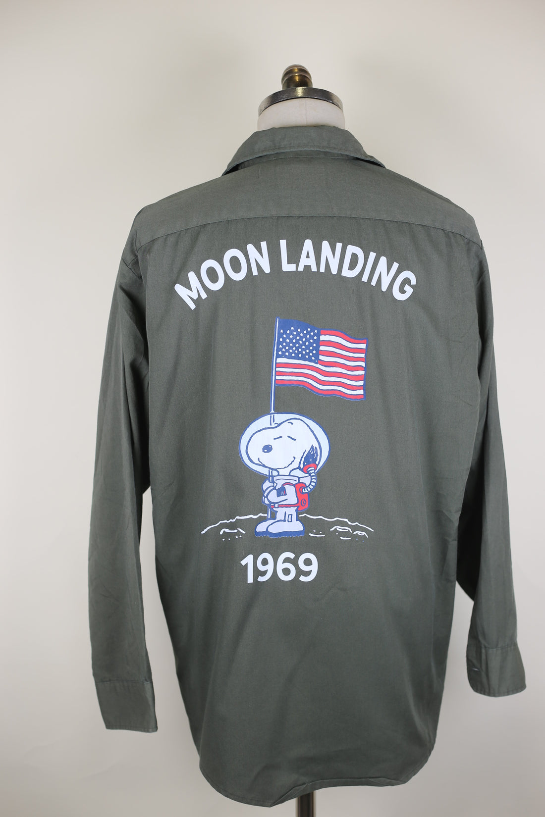 Camicia   Army   Snoopy Moon Landing   - L  -