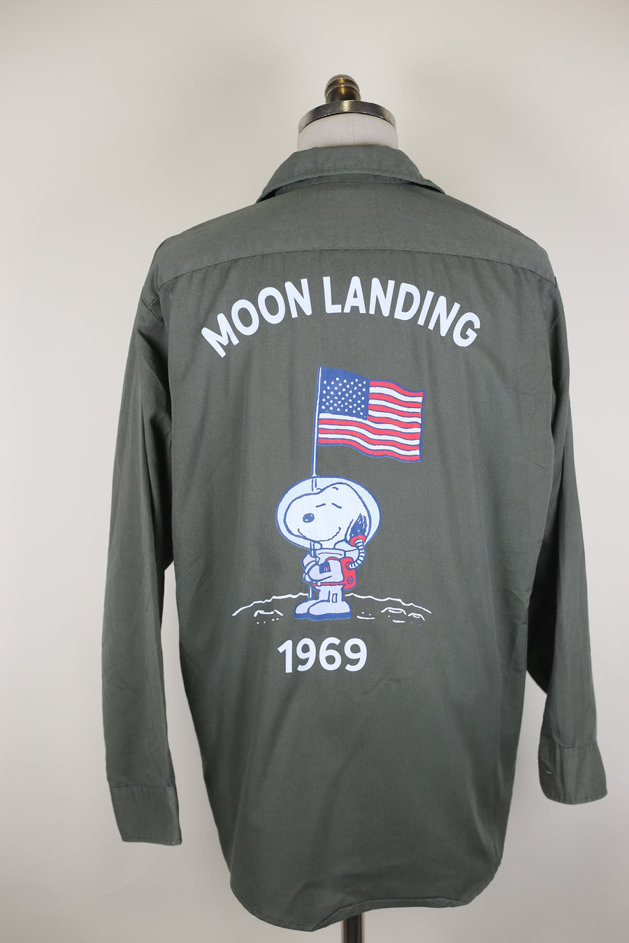 Camicia   Army   Snoopy Moon Landing   - L  -