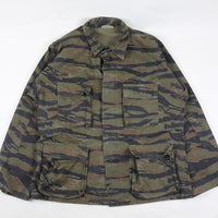 Snoopy tiger stripe camo jacket - L -