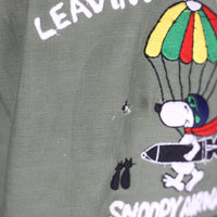 Camicia Og 107 us Army  con ricamo Snoopy  - M -