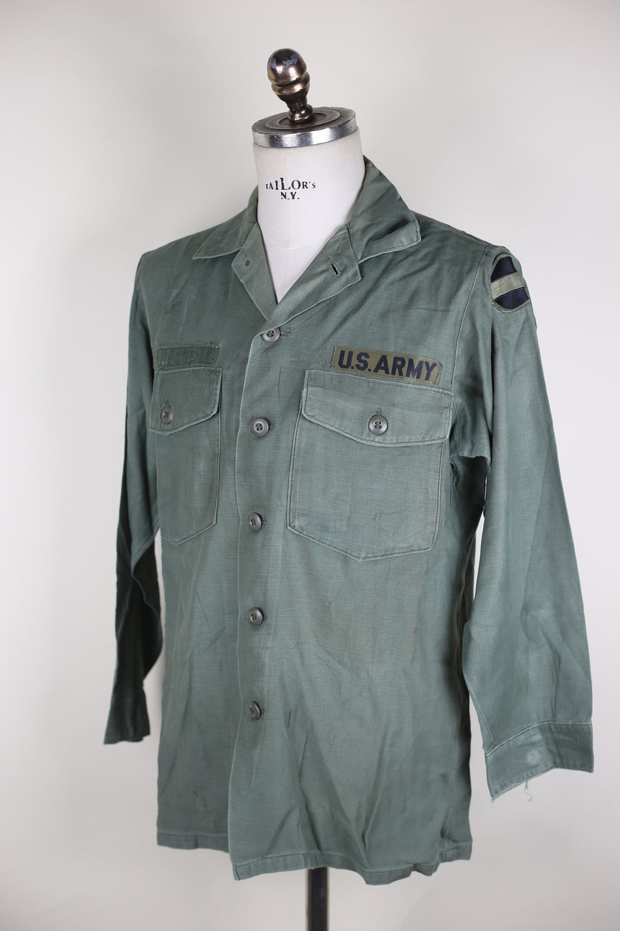 Camicia Og 107 us Army  con ricamo Snoopy  - M -