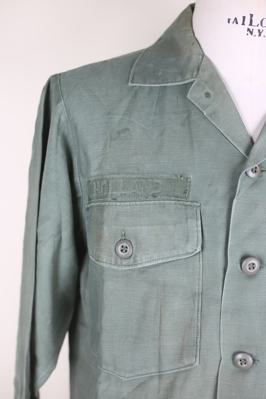 Camicia Og 107 us Army  con ricamo Snoopy  - M -