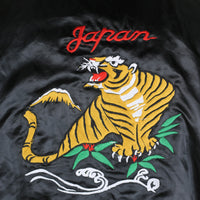 VINTAGE NYLON JACKET MADE IN USA WITH JAPAN EMBROIDERY - M -