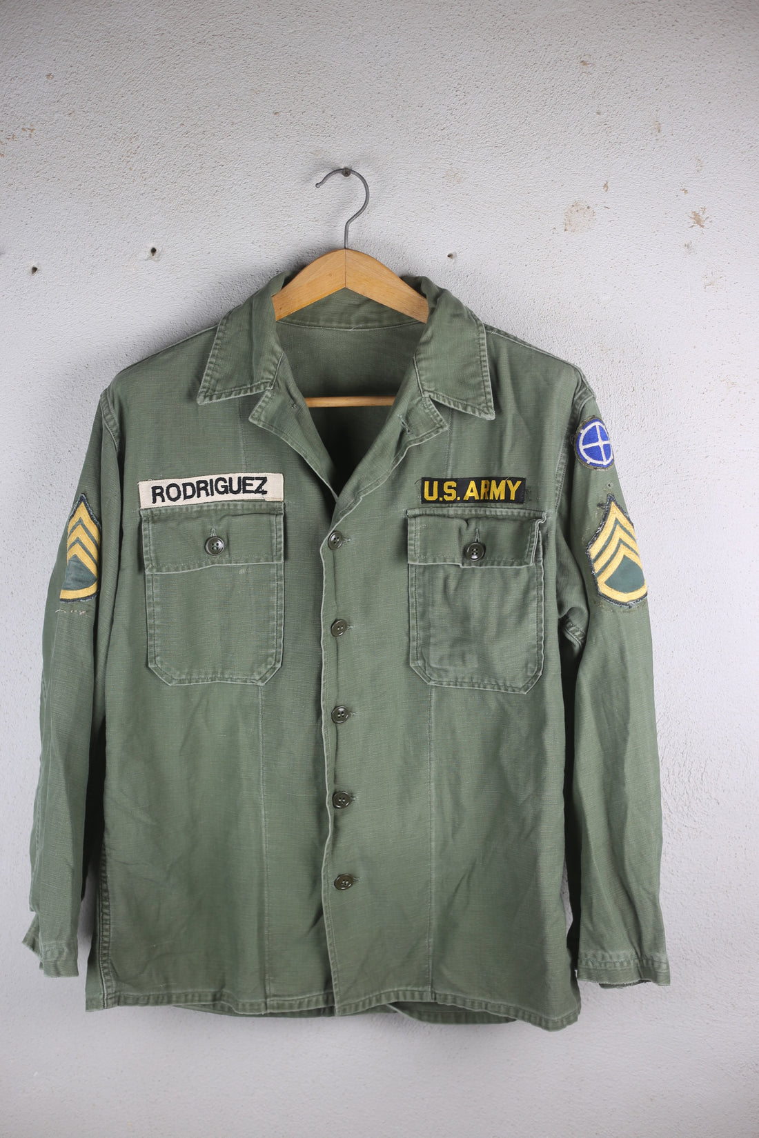 CAMICIA  Og 107 Us ARMY  TYPE 1 -  L -