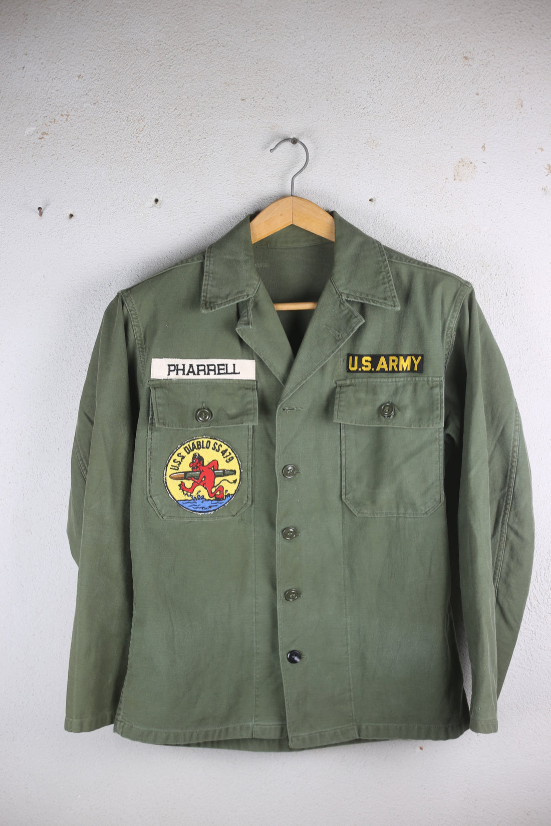CAMICIA  Og 107 Us ARMY  TYPE 1 -  M -