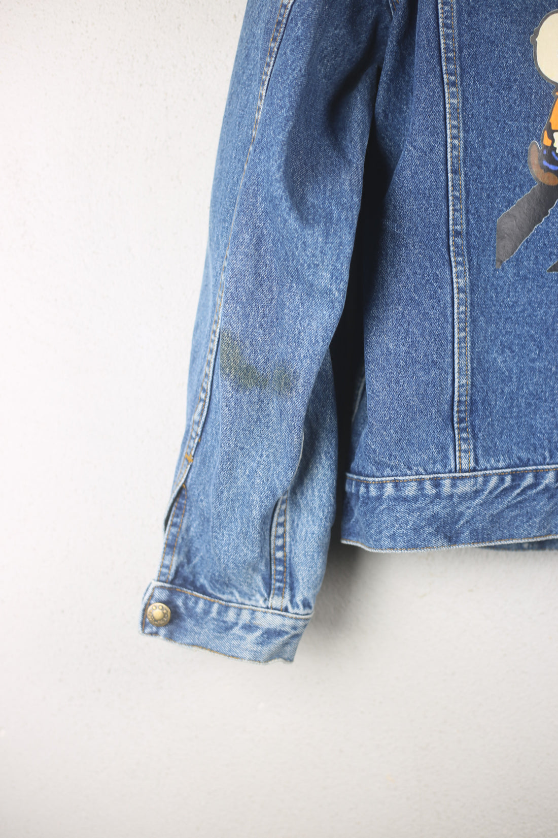 PRINTED DENIM JACKET - M/L -