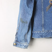 PRINTED DENIM JACKET - M/L -