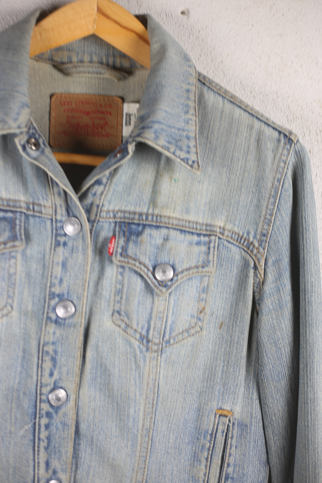GIACCA DI JEANS LEVIS DONNA    -  S  -