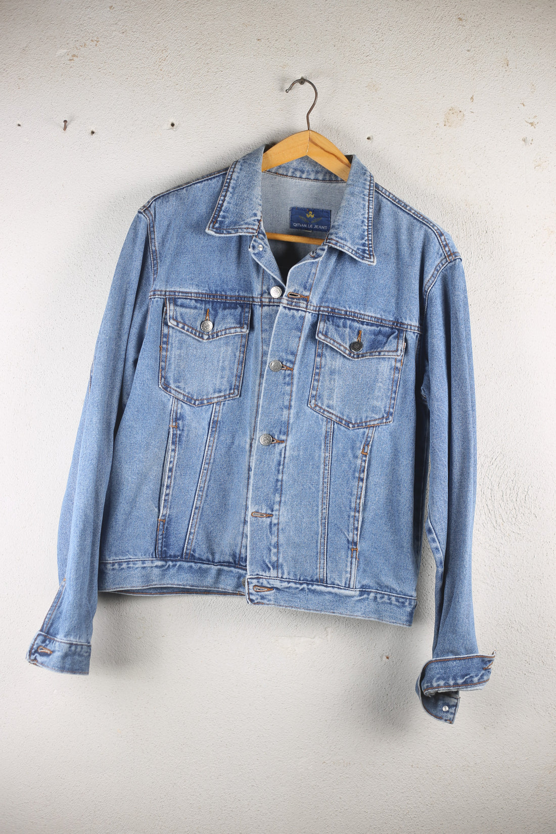 GIACCA DI JEANS CON STAMPA    - M  -