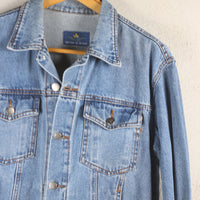 GIACCA DI JEANS CON STAMPA    - M  -