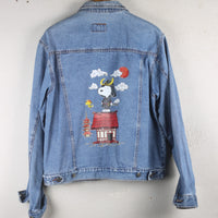 GIACCA DI JEANS CON STAMPA    - M  -