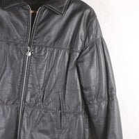 Women's vintage leather jacket - XL -