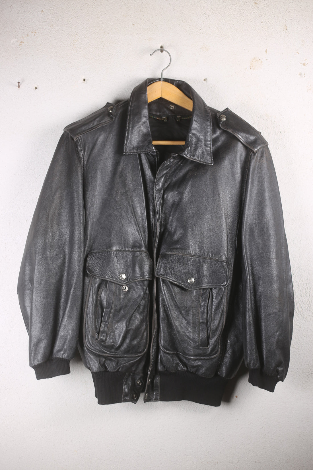 Giacca di pelle A2 HARLEY VINTAGE - L -