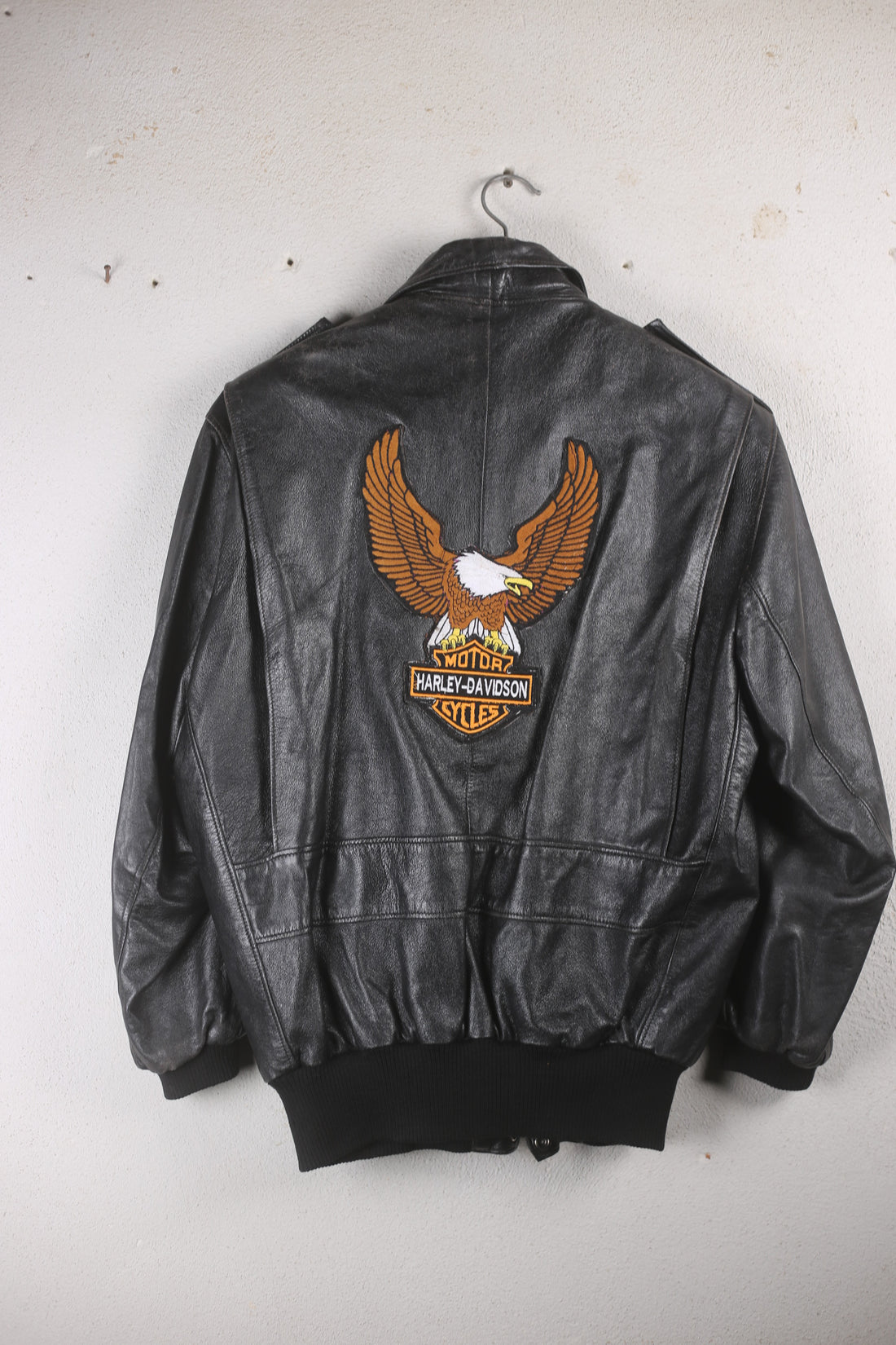 Giacca di pelle A2 HARLEY VINTAGE - L -