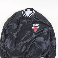 VINTAGE NYLON JACKET MADE IN USA CHICAGO BULLS  - XL -