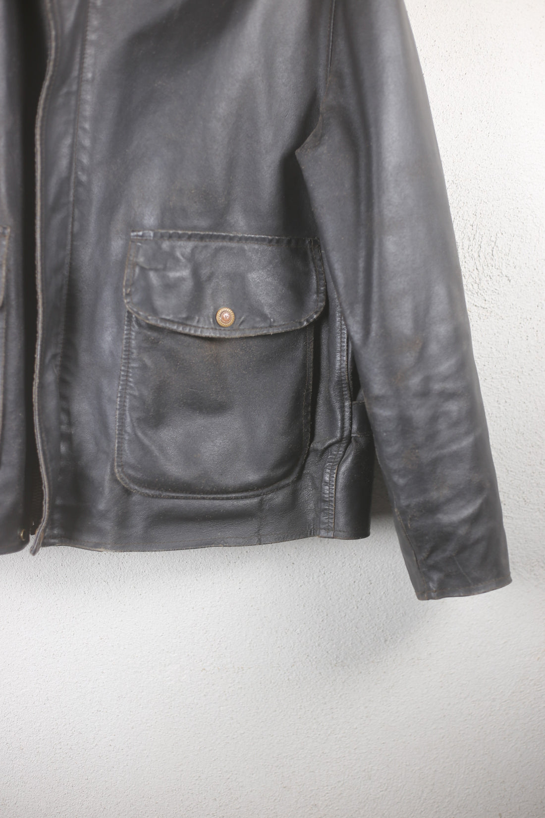 Giacca  di pelle vintage - XL -