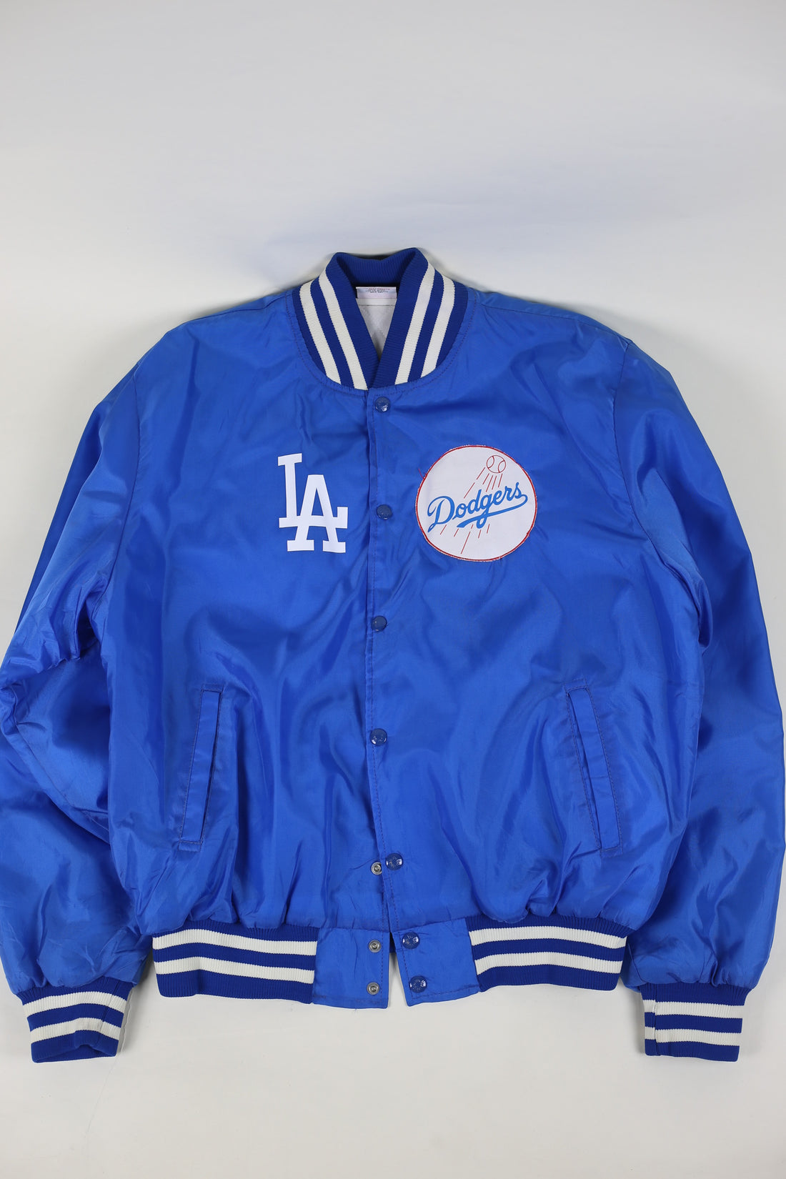 VINTAGE NYLON JACKET MADE IN USA DODGERS  - XL -