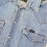 Camicia di jeans  vintage LEE -  L -
