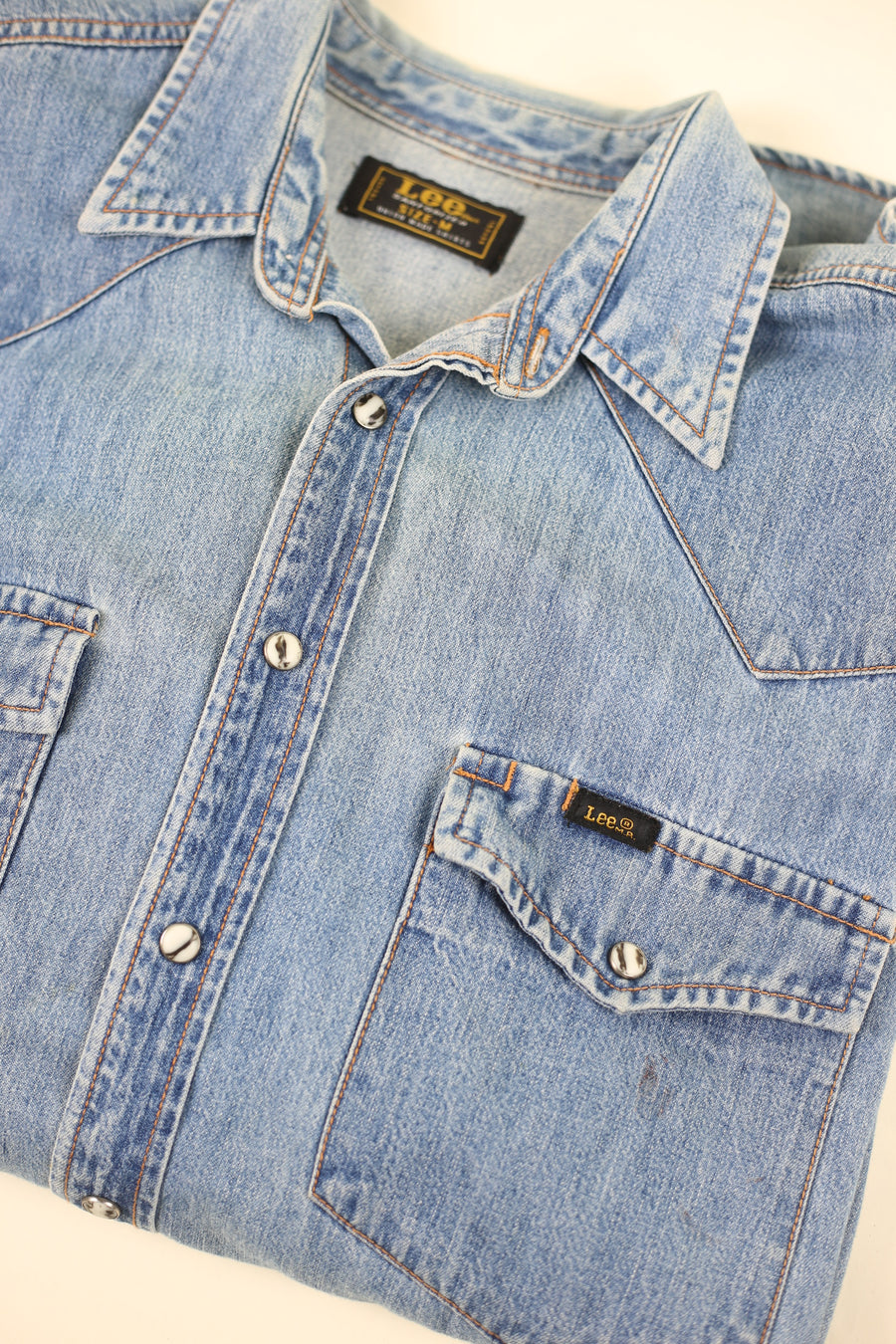 Camicia di jeans  vintage LEE -  L -