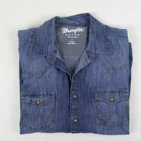 Camicia di jeans  vintage wrangler -  L -