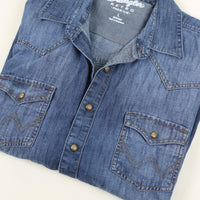 Camicia di jeans  vintage wrangler -  L -