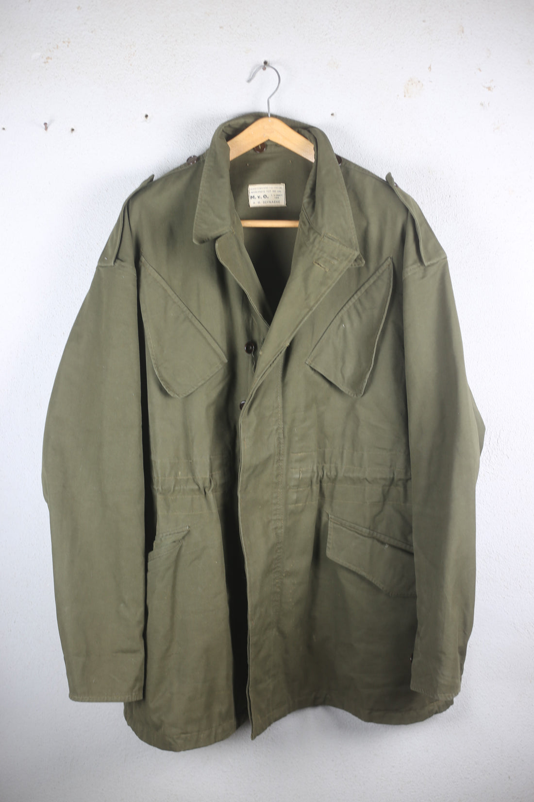 Field Jacket Belgium army 1950s     - XXL -