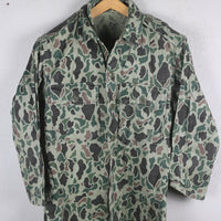 KOREAN Army  FROGSKIN Shirt 1970s - S -
