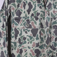 KOREAN Army  FROGSKIN Shirt 1970s - S -