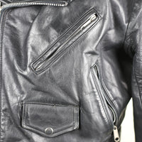 Leather jacket Made in USA -M -