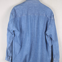 Orvis Denim Short-Sleeve Shirt -XL-