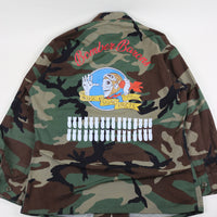 BDU WOODLAND Us Army Airborne camouflage jacket - L -