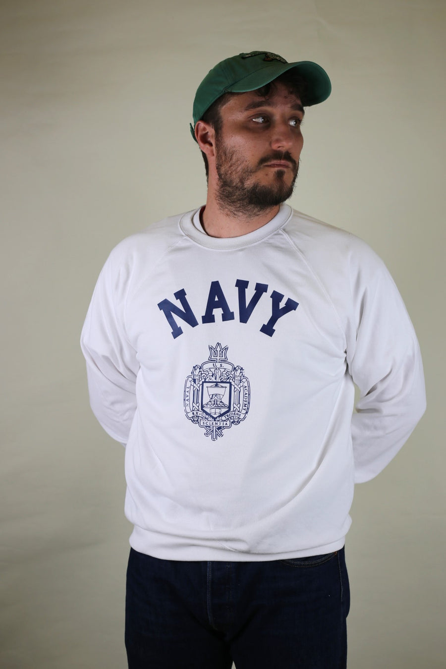 Us Navy Academy raglan sweatshirt
