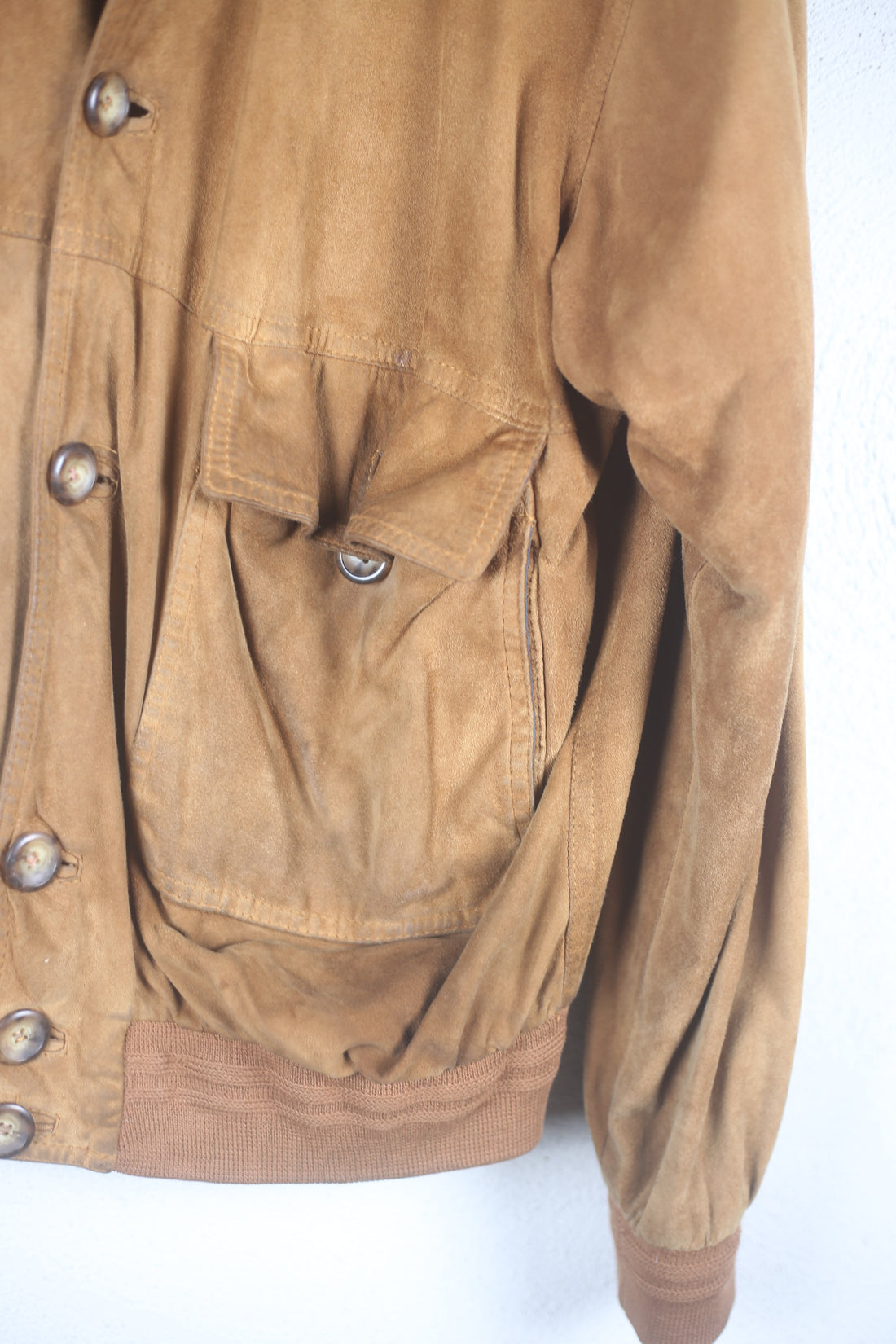 Real leather reindeer jacket - M/L