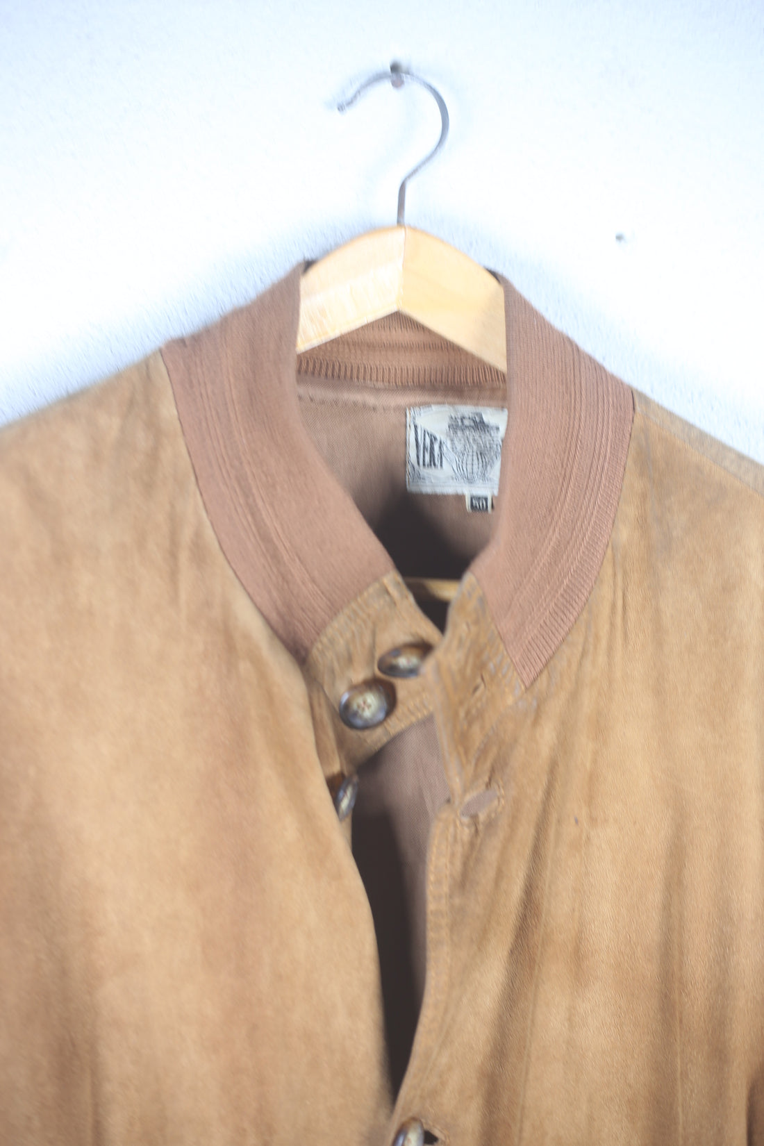 Real leather reindeer jacket - M/L