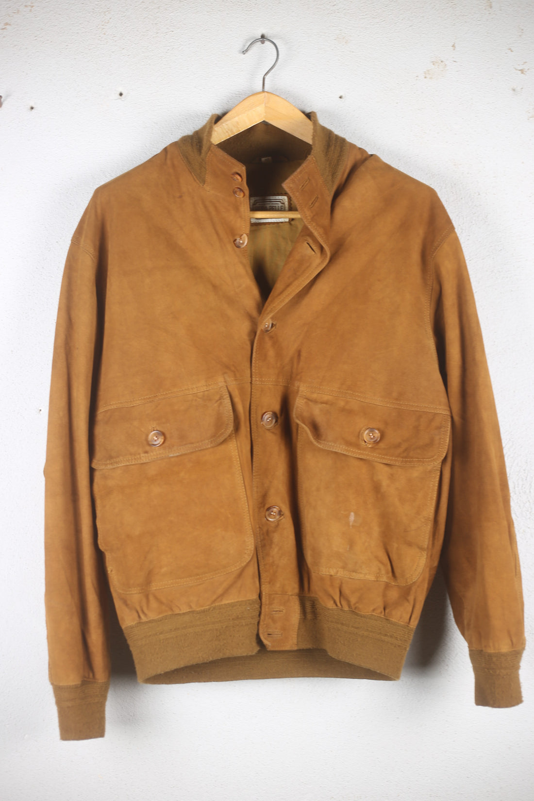 Genuine reindeer leather jacket - M-