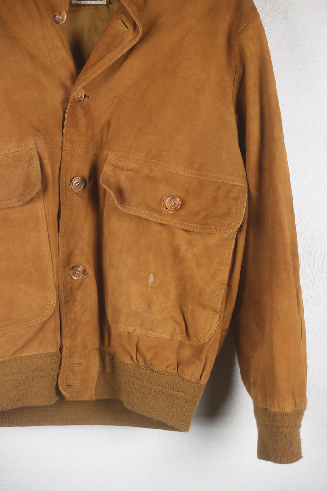 Genuine reindeer leather jacket - M-