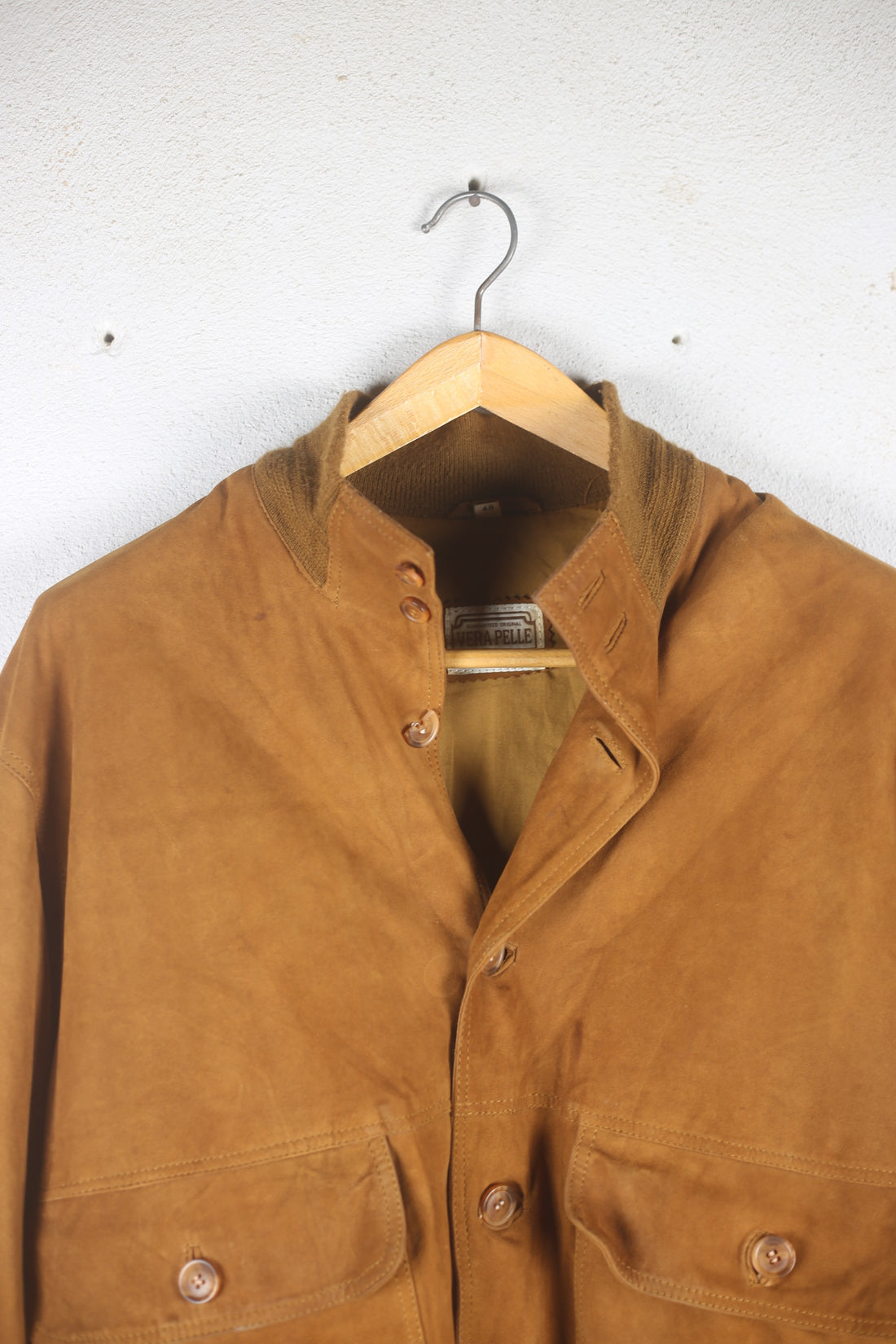 Genuine reindeer leather jacket - M-