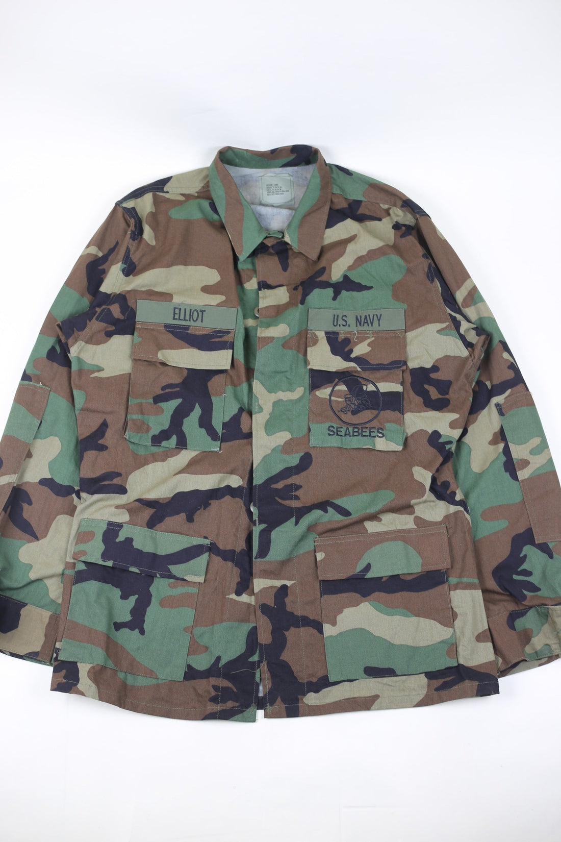 Giacca camouflage BDU WOODLAND  Us army airborne- L -