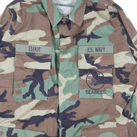 Giacca camouflage BDU WOODLAND  Us NAVY - L -