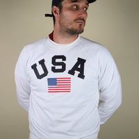 Felpa leggera raglan  USA