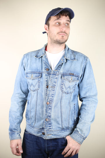 Wrangler denim jacket - L -