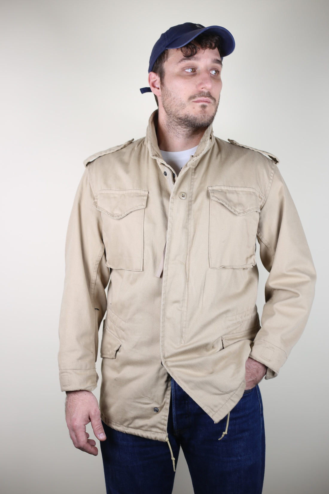 FIELD JACKET M 65 ALPHA INDUSTRIES APACHE -  M/ L -