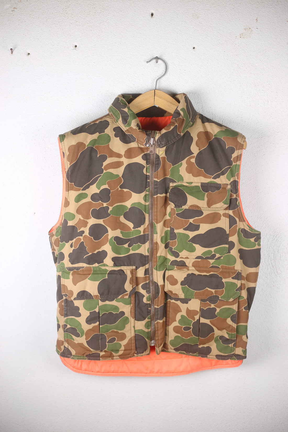 VINTAGE VEST DUCK HUNTING     -   M -